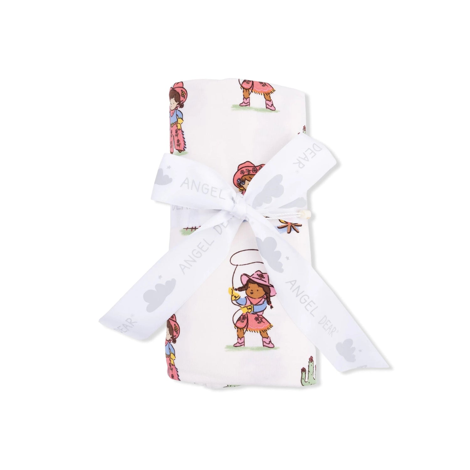Angel Dear Vintage Cowgirls - Swaddle Blanket - 
