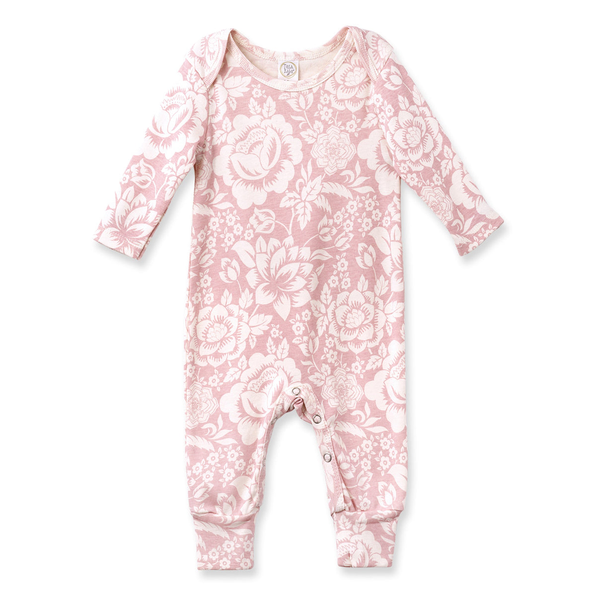 Tesa Babe Vintage Floral Baby Romper – Cotton Long Sleeve One - PieceEveretts Place