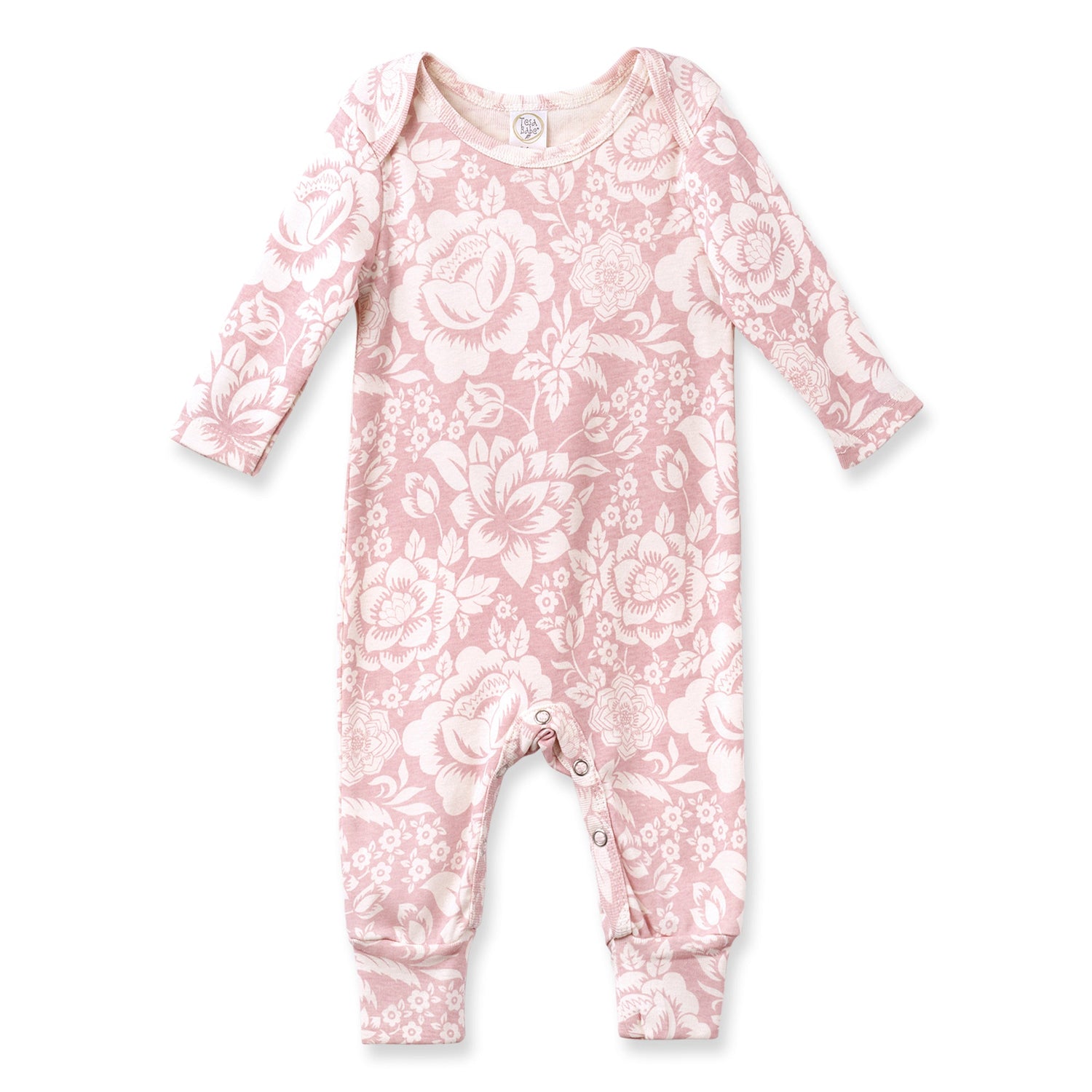Tesa Babe Vintage Floral Baby Romper – Cotton Long Sleeve One - PieceEveretts Place