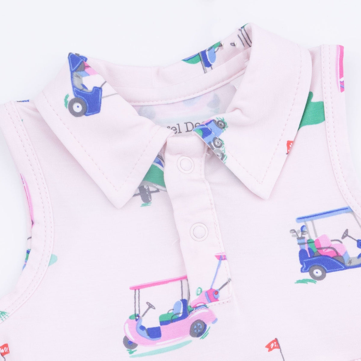 Angel Dear Vintage Golf Carts Pink - Polo Tennis DressEveretts Place