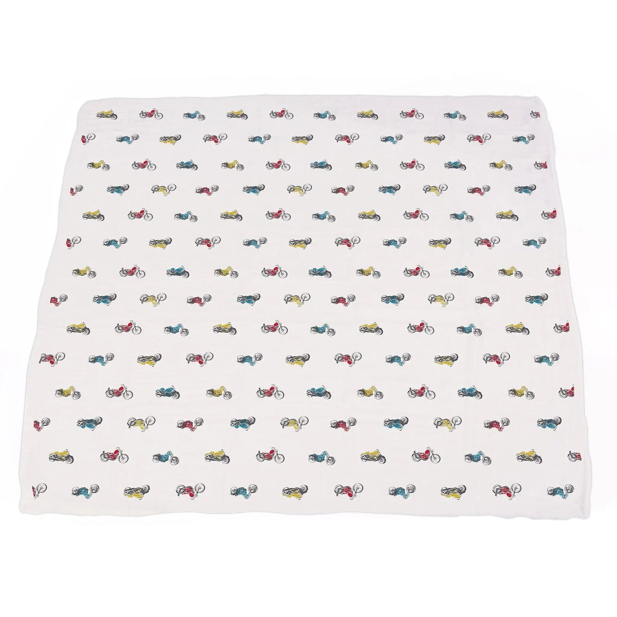 Newcastle Classics Vintage Muscle Cars and Motorcycles Bamboo Muslin Newcastle Blanket - 