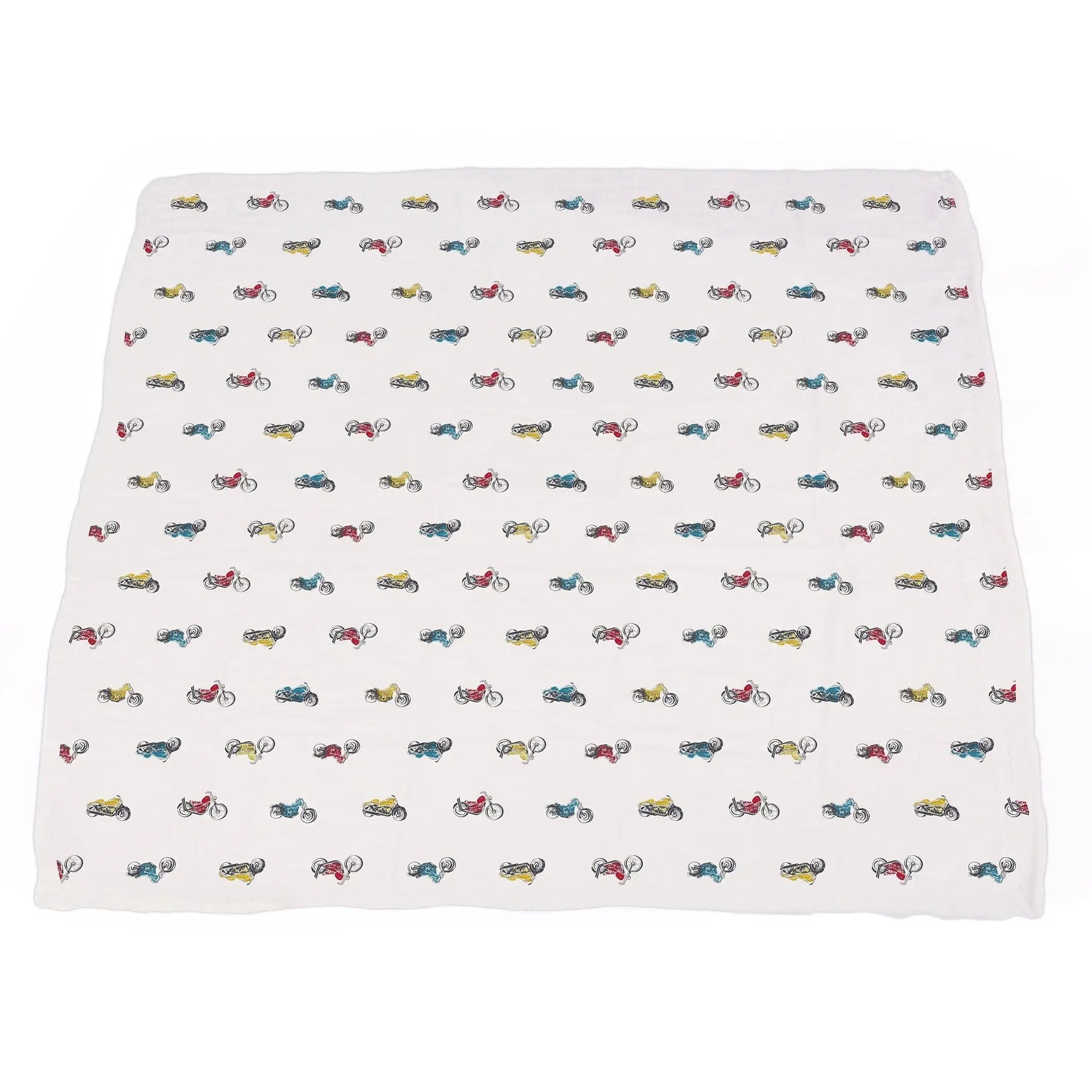 Newcastle Classics Vintage Muscle Cars and Motorcycles Bamboo Muslin Newcastle Blanket - 