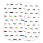 Vintage Muscle Cars and Vintage Motorcycles Bamboo Changing Pad Cover/Bassinet Sheets -  | Everetts Place