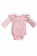 Mila & Rose ® Vintage Pink L/S Flutter BodysuitEveretts Place