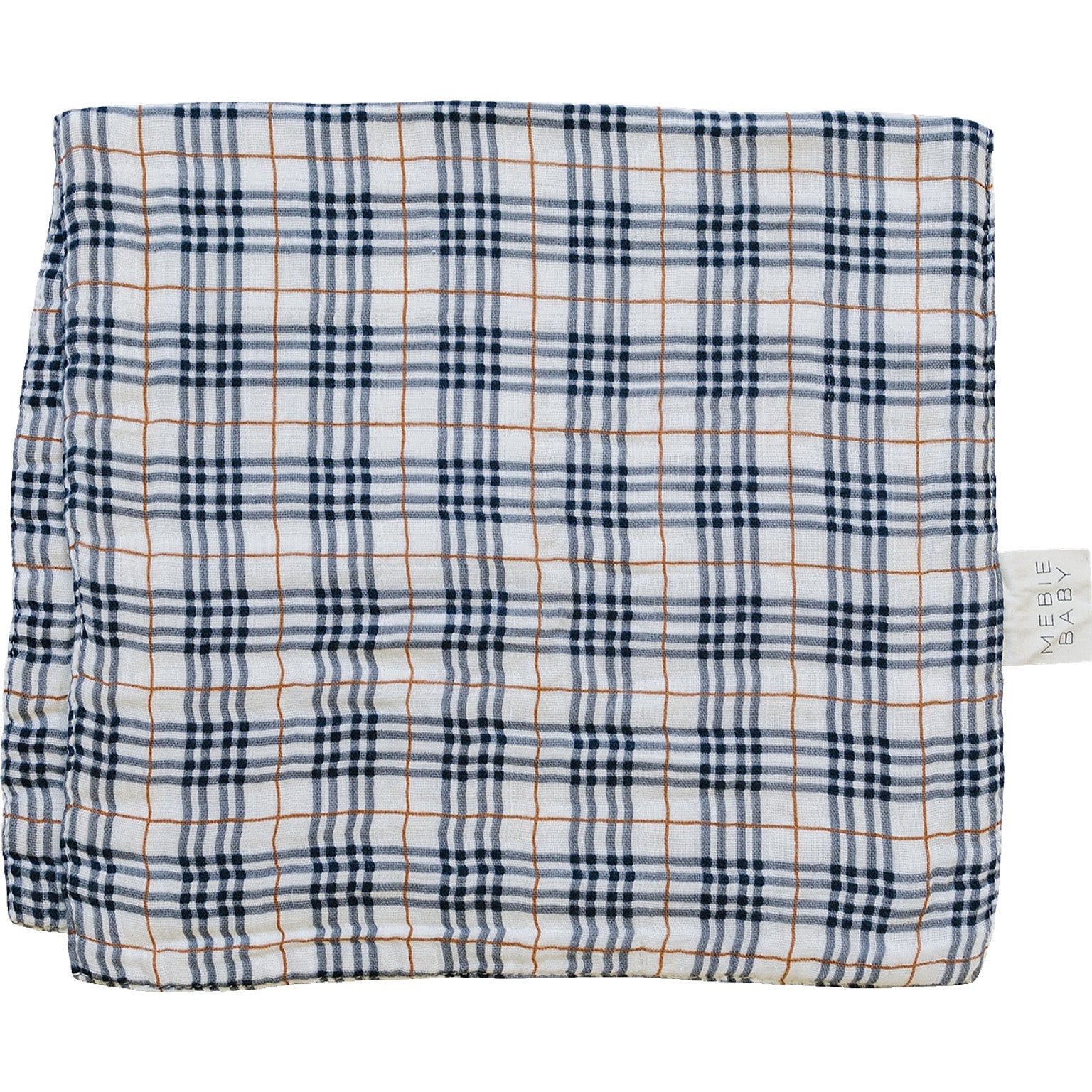 Vintage Plaid Muslin Burp Cloth - Textile, Plaid, Tartan, Linens, Napkin | Everetts Place