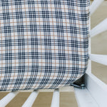 Vintage Plaid Muslin Crib Sheet - Furniture, Comfort, Cushion, Throw pillow, Linens | Everetts Place