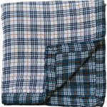 Mebie Baby Vintage Plaid + Navy Plaid Muslin Quilt - 