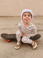 Little Joy Co. Vintage Santa Bamboo Christmas Pajamas - 2pc Set - 