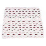 Newcastle Classics Vintage Steam Trains Bamboo Muslin Blanket with Blue Stripe for Cozy Infants - Baby & Toddler > Swaddling & Receiving Blankets > Receiving Blankets Bamboo Newcastle Blanket