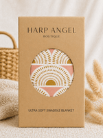Harp Angel Boutique Vintage Sunshine Bamboo Baby Stretch Swaddle Blanket | Harp Angel Boutique