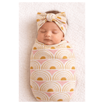 Harp Angel Boutique Vintage Sunshine Bamboo Baby Stretch Swaddle Blanket | Harp Angel Boutique