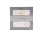 Newcastle Classics Vintage Wheel Bamboo Muslin Crib Sheet - 