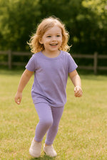 Sweet Bamboo Violets Are Violet Classic Legging - 