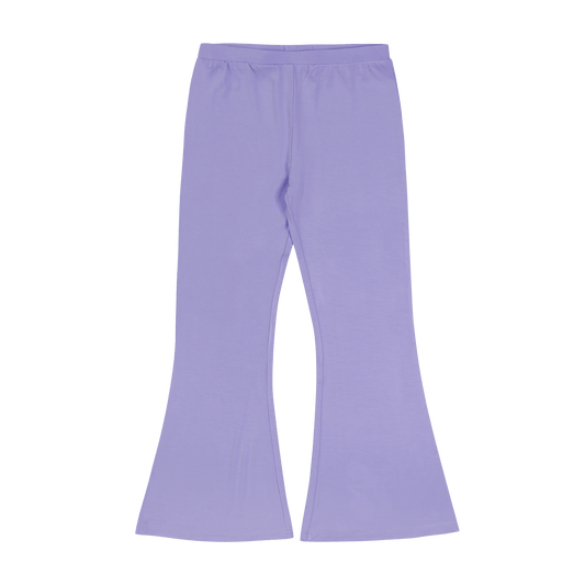 Violet Flare Leggings Girls Tagless Comfort Sweet Bamboo Sweet Bamboo Everetts Place: Online Boutique