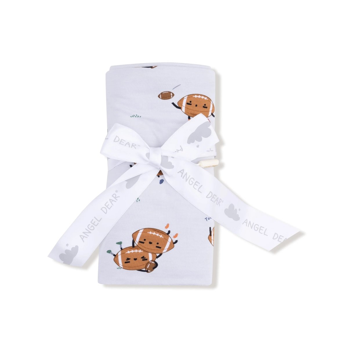 Angel Dear Viscose Bamboo Swaddle Blanket 45x45 Inches Soft Hypoallergenic Baby Wrap - 