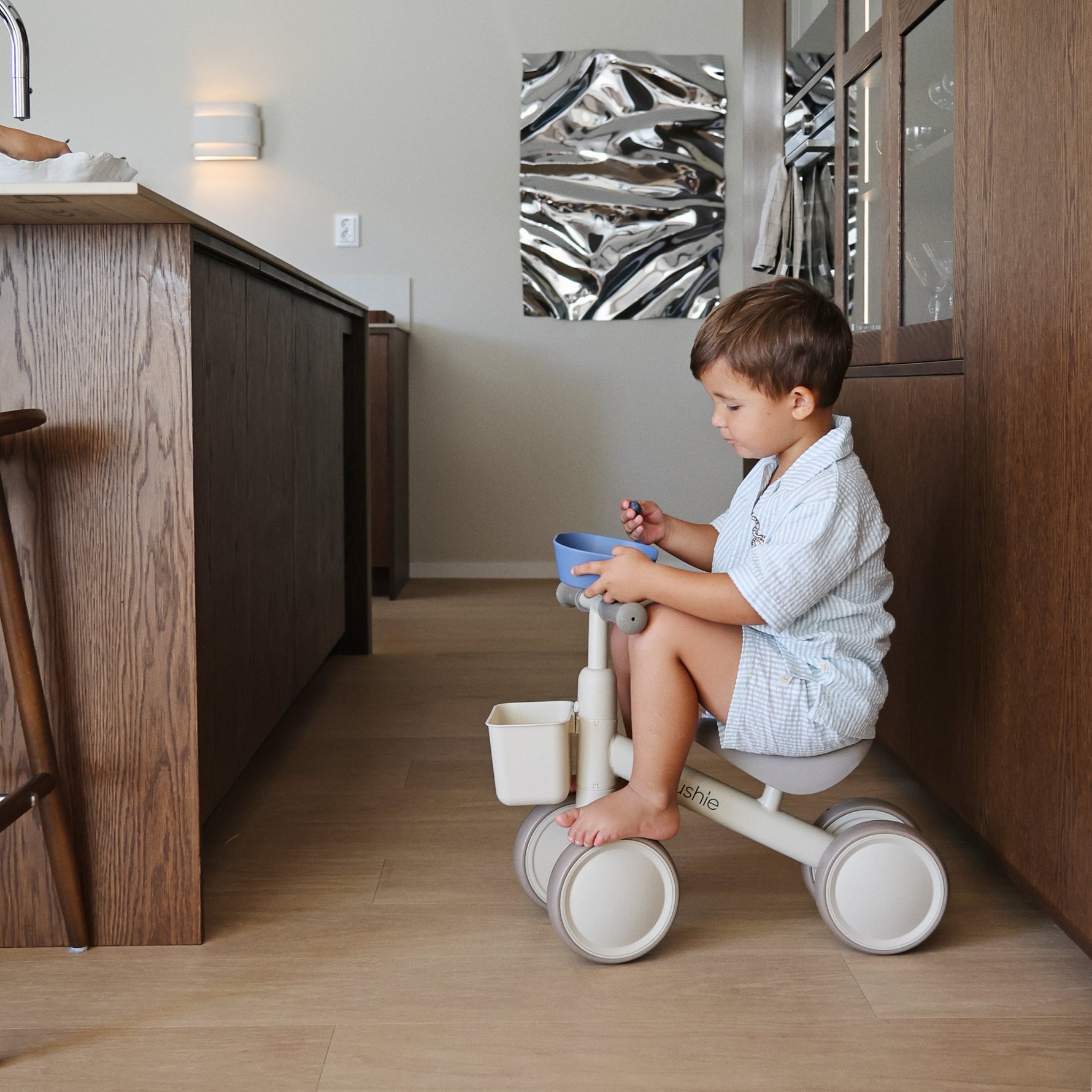 Mushie Square Dinnerware Bowls for healthy baby meals.