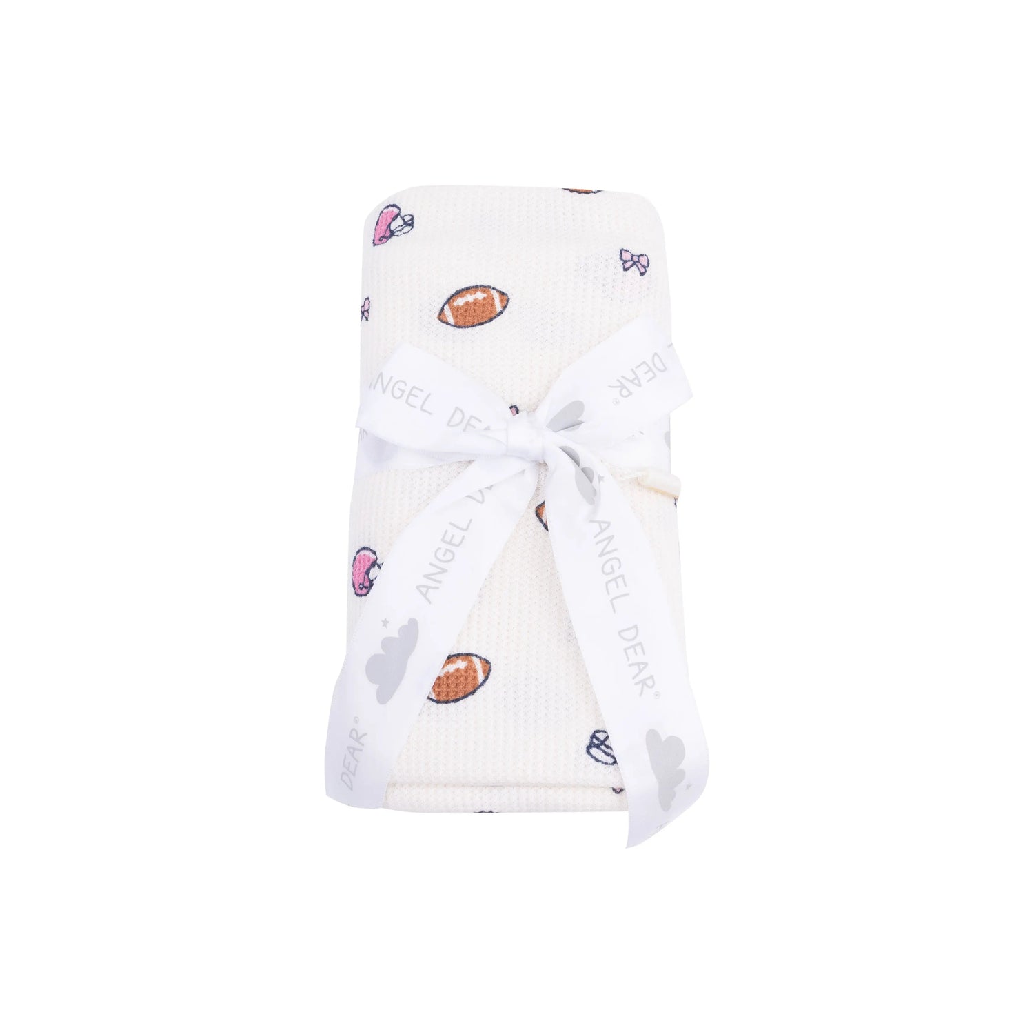Angel Dear Waffle Swaddle Blanket 45x45 Inches Super Soft and Breathable Baby Wrap - 