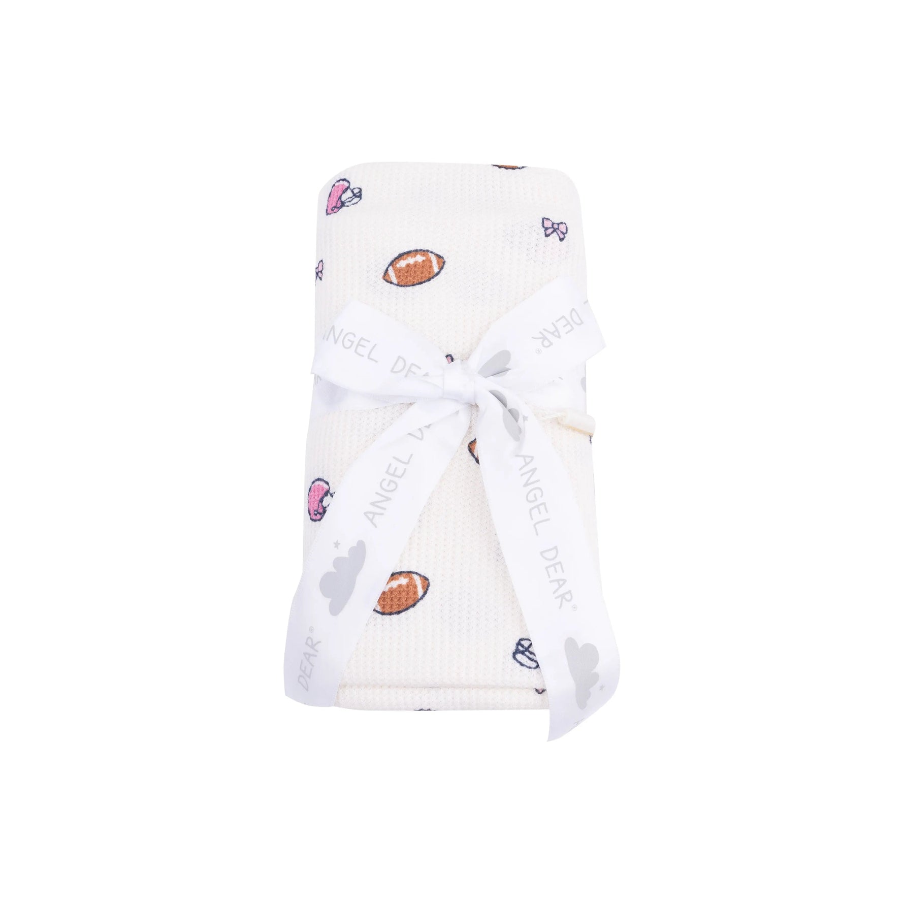 Angel Dear Waffle Swaddle Blanket 45x45 Inches Super Soft and Breathable Baby Wrap - 