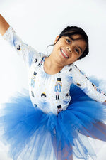 Mila & Rose ® Waltz of the Snowflakes 3/4 Tutu Leotard - 