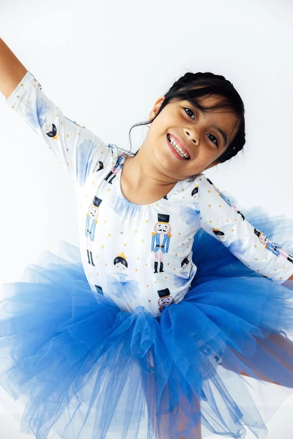 Mila & Rose ® Waltz of the Snowflakes 3/4 Tutu Leotard - 