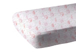 Newcastle Classics Water Lily Bamboo Muslin Crib Sheet Soft and Breathable for Babies - Bamboo Crib Sheet