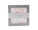 Newcastle Classics Water Lily Bamboo Muslin Crib Sheet