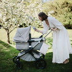 Mushie Water Resistant Wet Bag for Swimsuits and Dirty Clothes with Zipper Closure and Machine Washable Material -