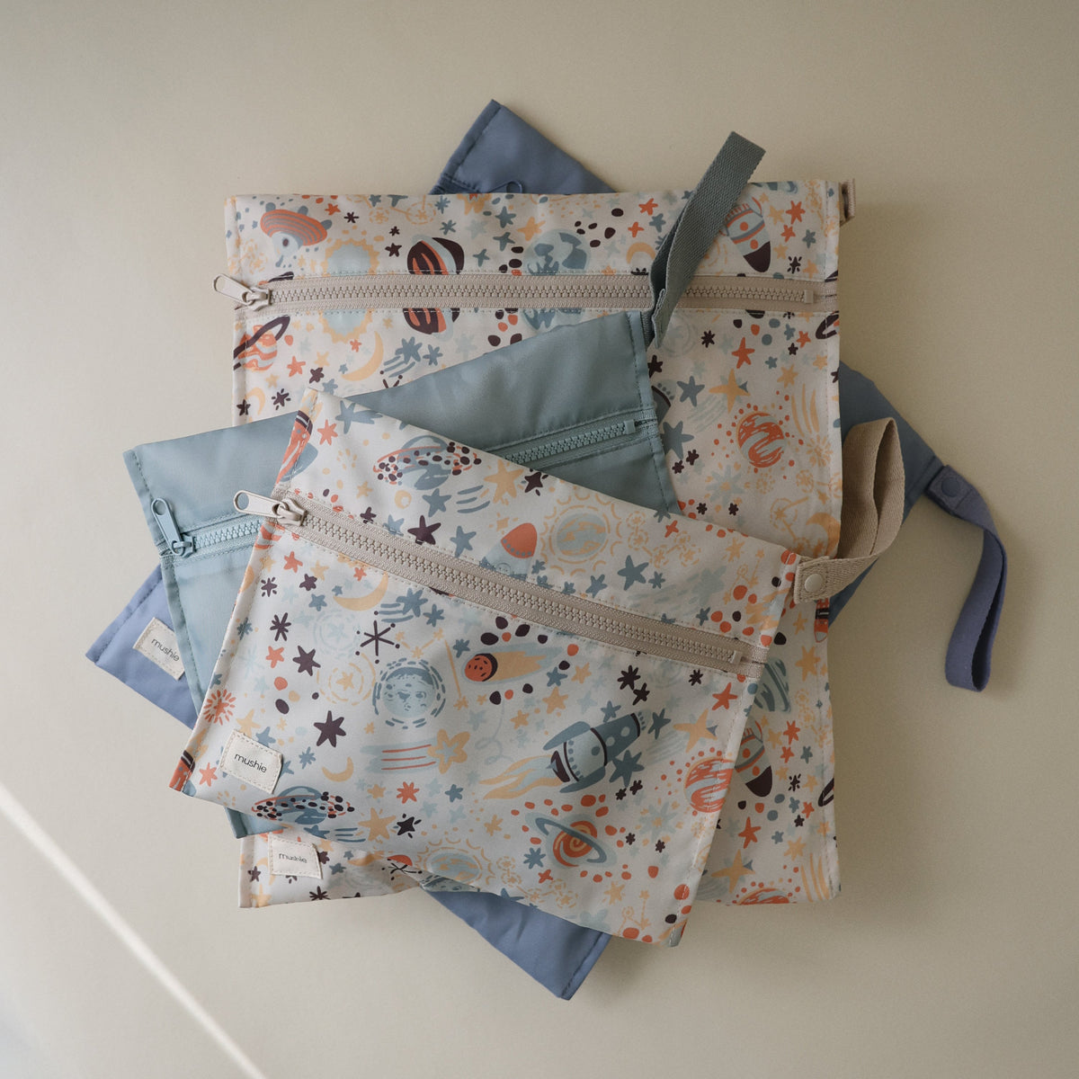 Mushie Water Resistant Wet BagEveretts Place