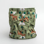 Animals and Insects: Essentials Pocket Cloth Diaper with Athletic Wicking Jersey, Grows with your Baby - Everetts Place Boutique - Pocket Diaper