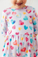 Mila & Rose ® Watercolor Kisses Wide Leg Jumpsuit - 