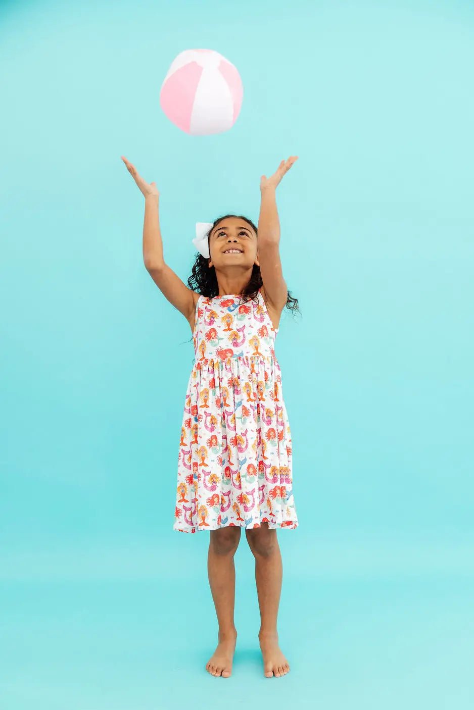 Mila & Rose ® Watercolor Mermaids Tank Twirl Dress - 