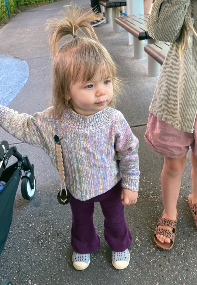 Three Little Tots Waverly Tan Neutral All Silicone One Piece Pacifier Clip - 