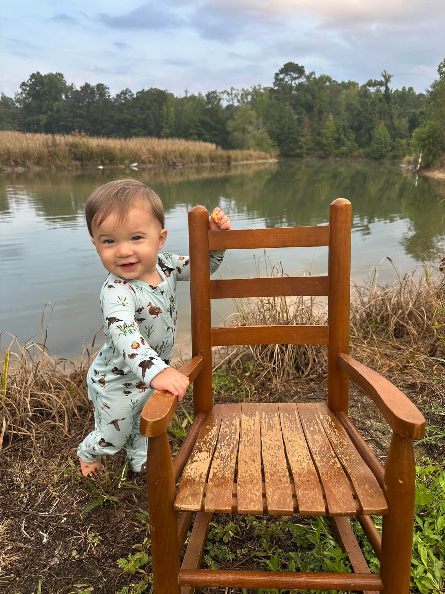 Dragonfly Dreams Bamboo We Flock Together Convertible Zip - Up