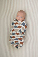 Mebie Baby Western Aztec Muslin Swaddle Blanket - 