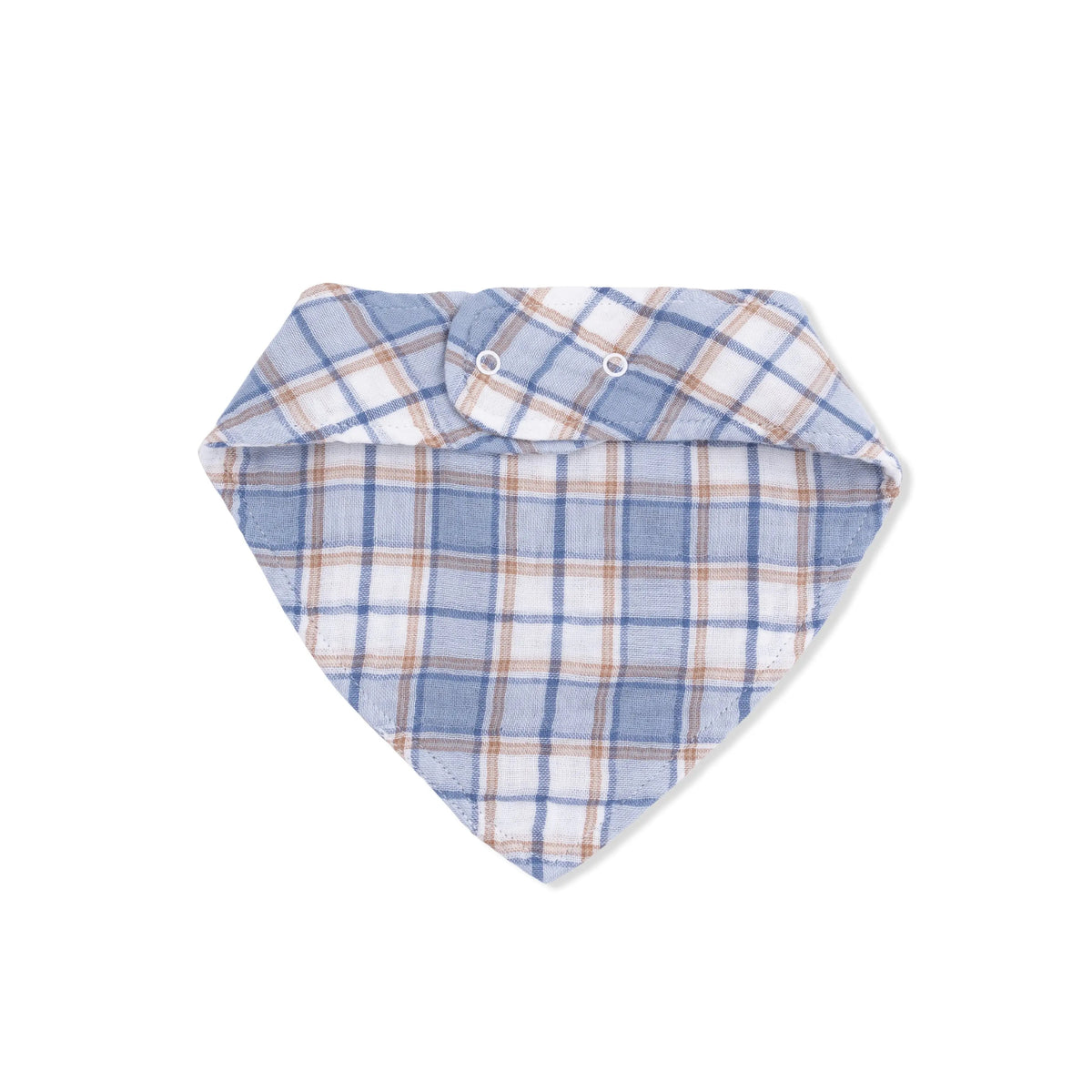 Angel Dear Western Boot Plaid - Bandana Bib - 