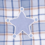 Angel Dear Western Boot Plaid - Feeding BibEveretts Place