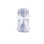 Angel Dear Western Boot Plaid - Swaddle Blanket - 
