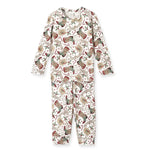 Tesa Babe Western Christmas Pajamas For Kids Bamboo Holiday PJs Set - Everetts Place Boutique - 