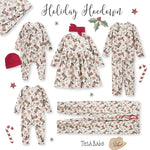 Tesa Babe Western Christmas Pajamas For Kids Bamboo Holiday PJs Set - Everetts Place Boutique - 