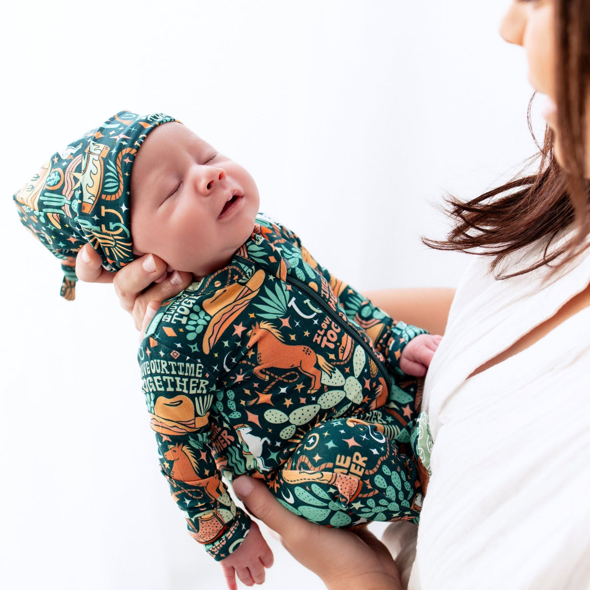 Organic The Second-Skin Footie | Wild West by Raising Mama at Everetts Place