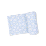 Western Daisies - Swaddle Blanket - White, Linens, Motif, Napkin, Pattern | Everetts Place