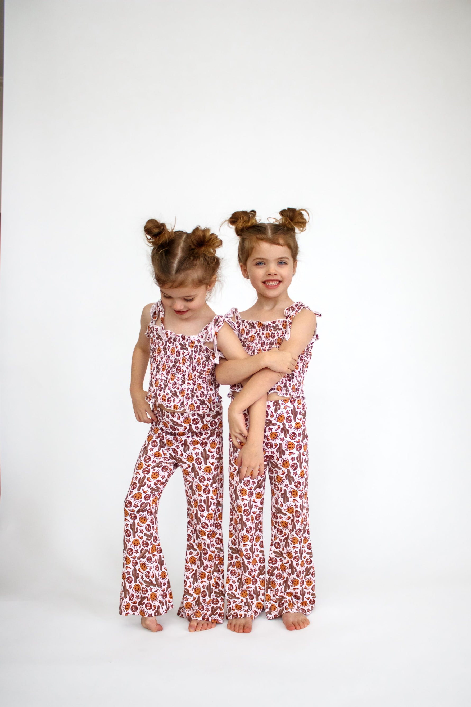 DREAM BIG LITTLE CO WESTERN DREAMZZZ DREAM SMOCKED FLARE SETEveretts Place