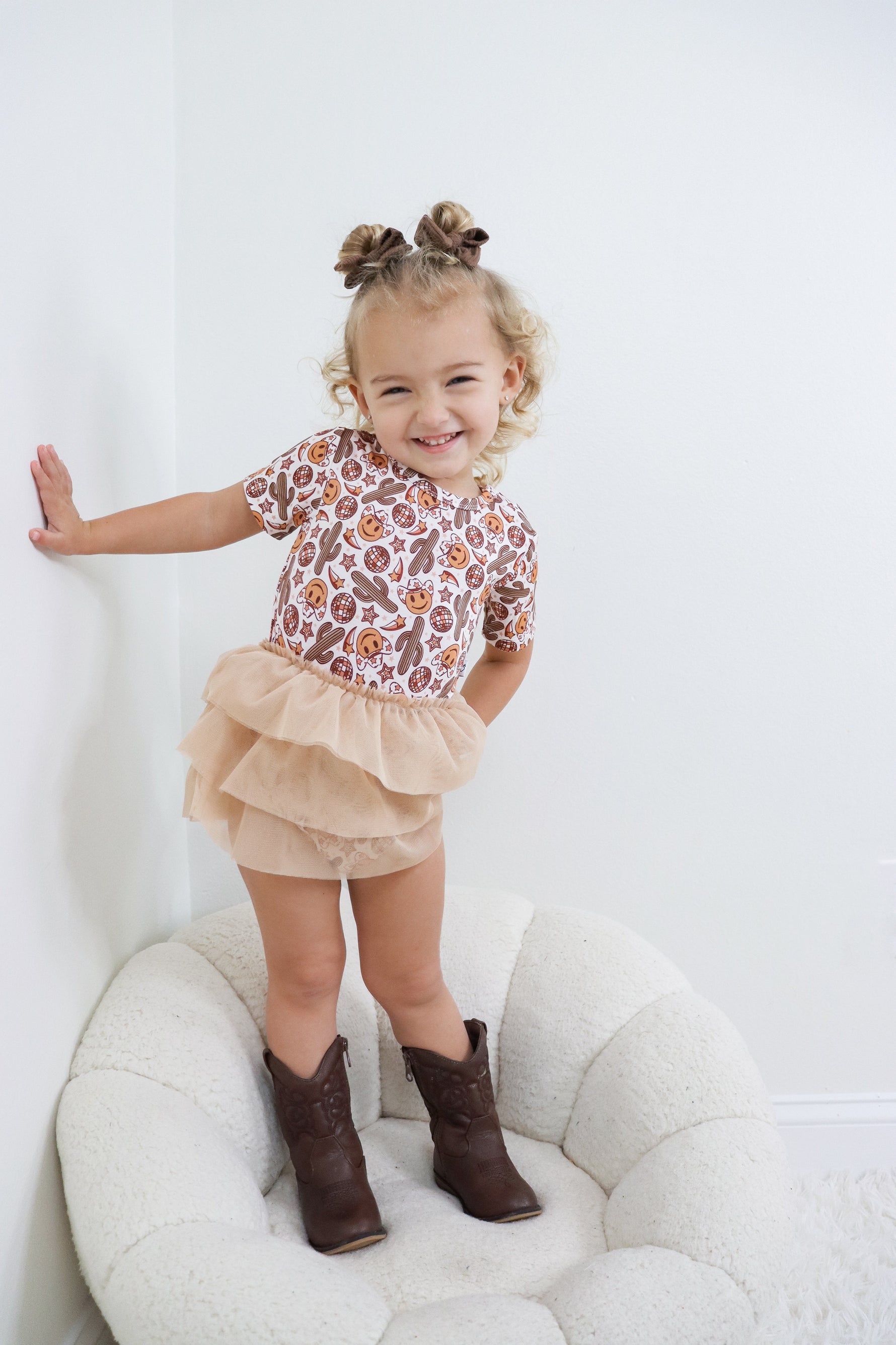 DREAM BIG LITTLE CO WESTERN DREAMZZZ DREAM TUTU BODYSUIT DRESSEveretts Place