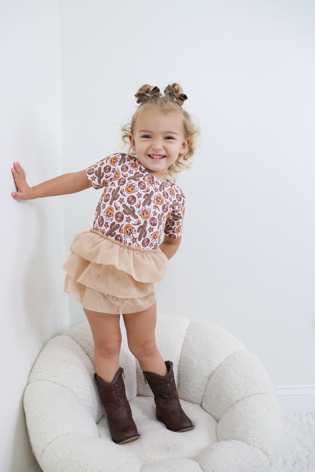 DREAM BIG LITTLE CO WESTERN DREAMZZZ DREAM TUTU BODYSUIT DRESSEveretts Place