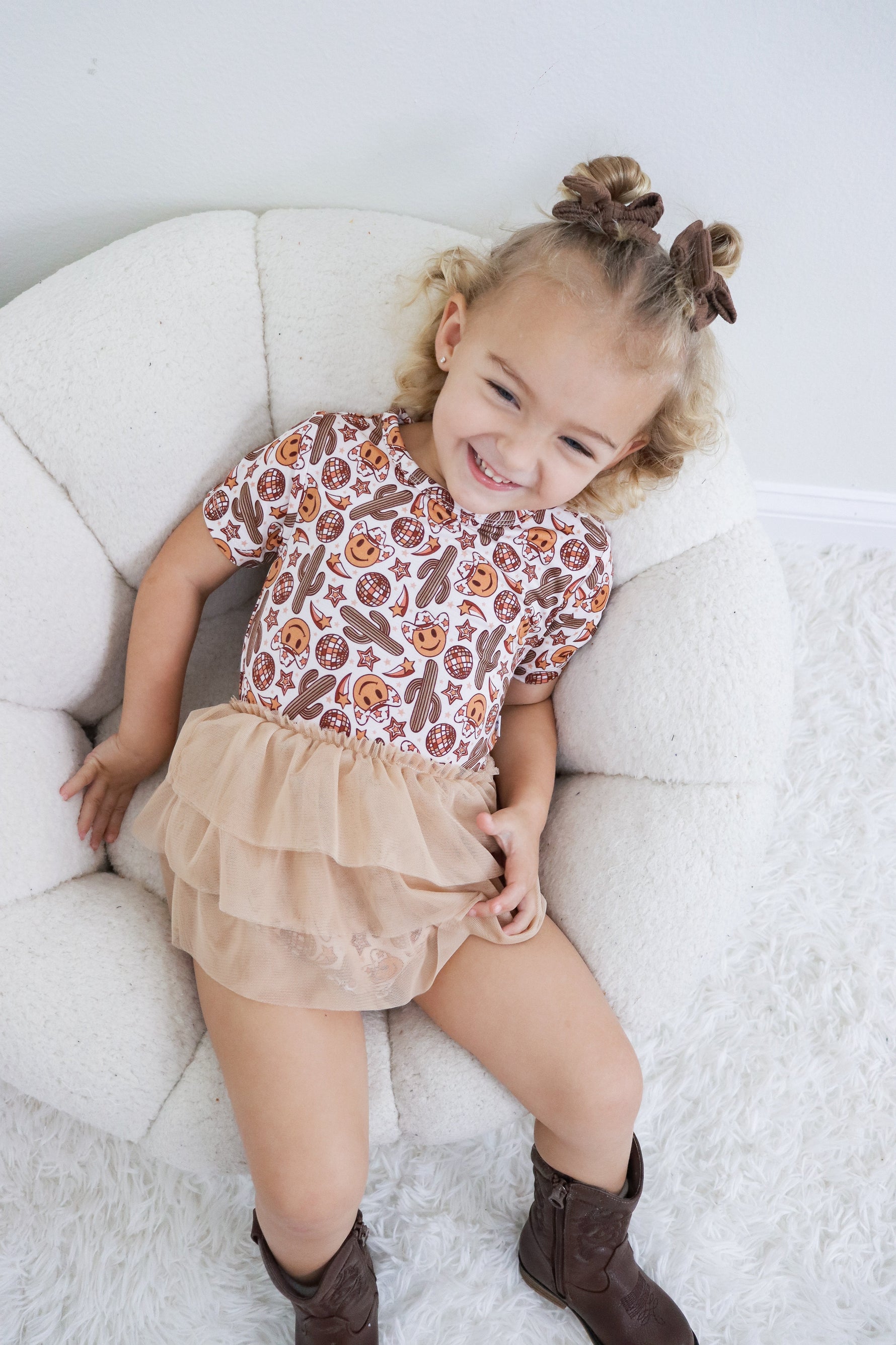 DREAM BIG LITTLE CO WESTERN DREAMZZZ DREAM TUTU BODYSUIT DRESSEveretts Place