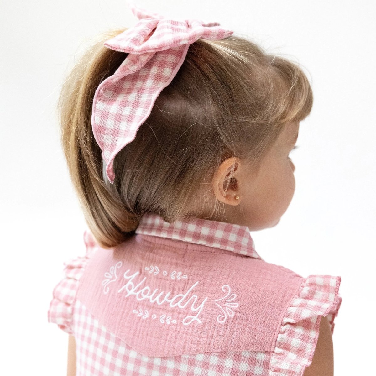 Angel Dear Western Dress - Pearl Snap Dress and Bloomer for 2T to 4T Kids - Everetts Place Boutique - 
