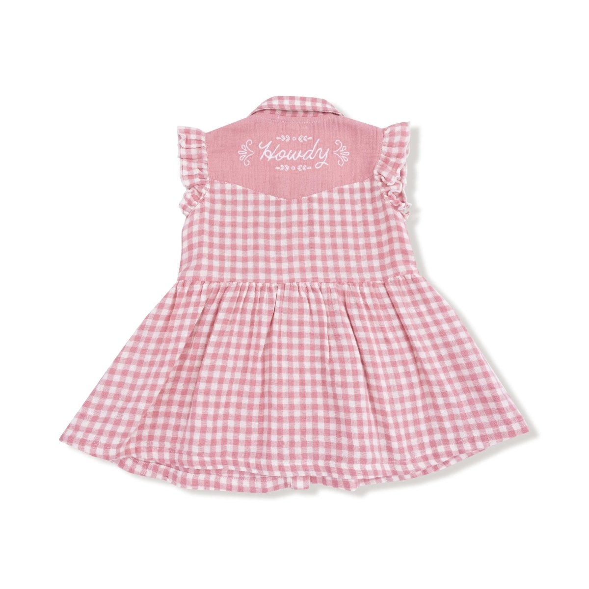 Angel Dear Western Dress - Pearl Snap Dress and Bloomer for 2T to 4T Kids - Everetts Place Boutique - 