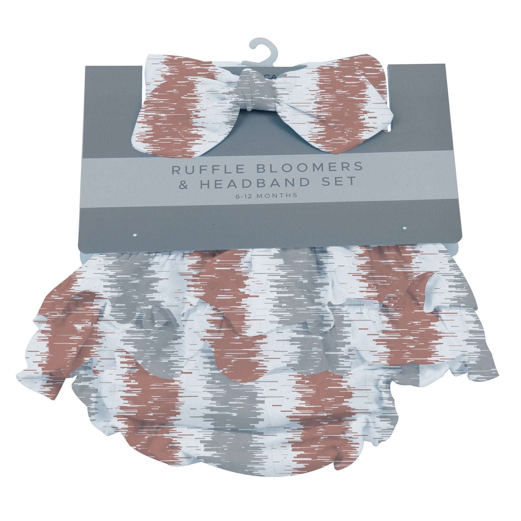 Newcastle Classics Western Stripe Ruffle Bloomer Headband Set for Infants - Bloomer/Headband Sets