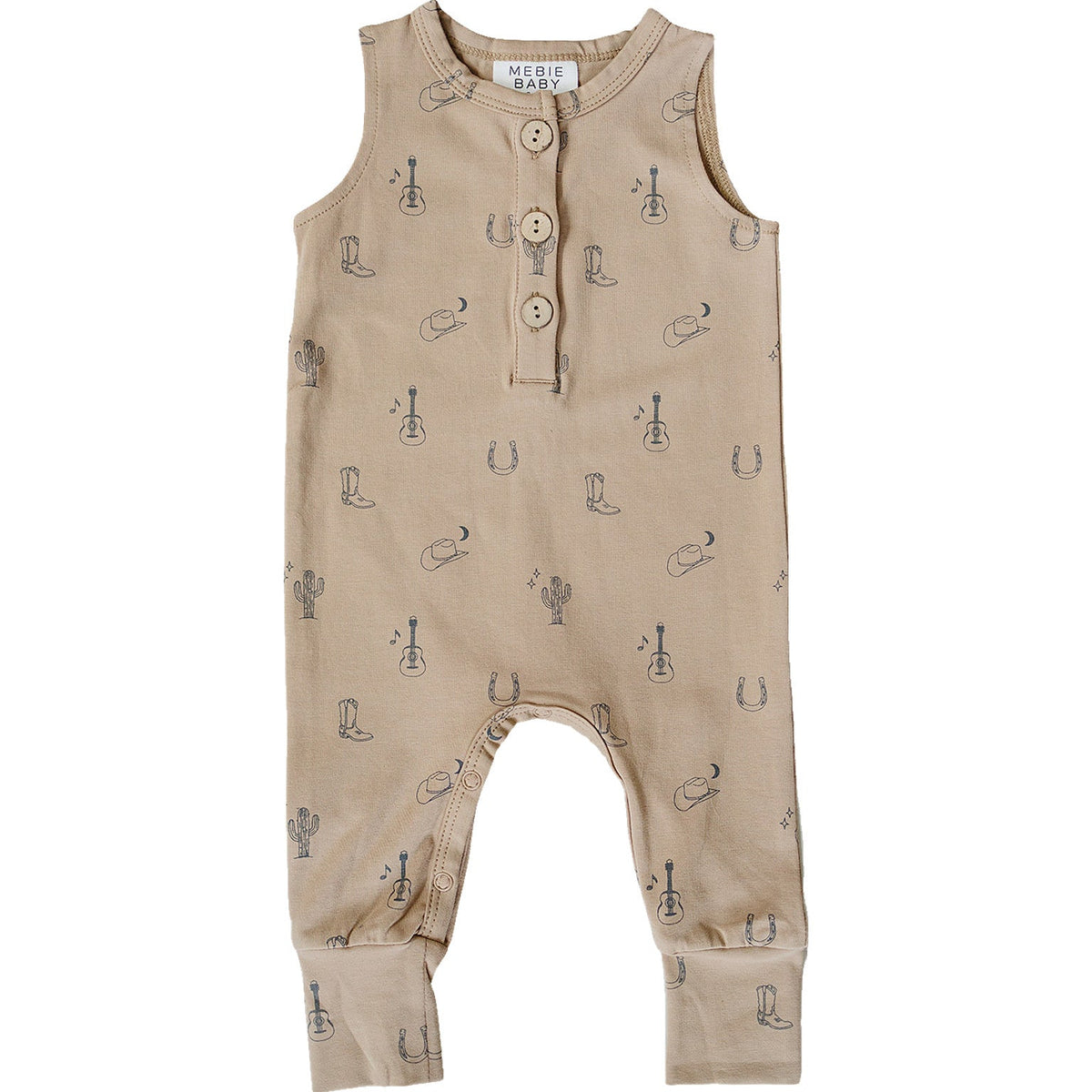Mebie Baby Western Tank Romper - 