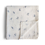 Organic Cotton Muslin Swaddle Blanket by Mushie